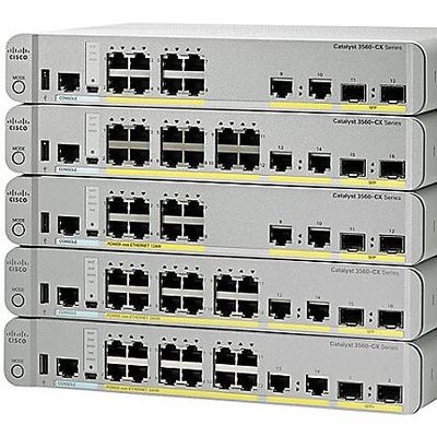 Commutatore di rete di gigabit WS-C3560CX-8PC-S