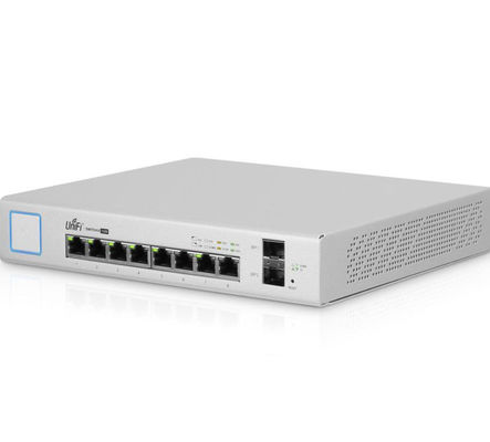 Due commutatore UBNT US-8-5 di strato 16Gbps 40W Gigabit Ethernet POE