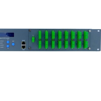 porto *23dBm 32dbm EDFA di WDM 16 di alto potere 1550nm per l'amplificatore ottico di CATV/HFC/PON