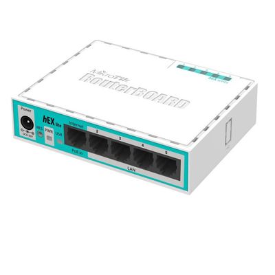 Commutatore del router metallico porto 24V POE di MikroTik RB750UPr2 (sfortuna PoE lite) RouterOS 5 100M Ethernet