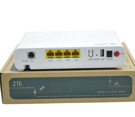 Gatto della luce di ZTE GPON ONU ZXHN F623 1GE+3FE+1VOICE+WIFI+USB FTTH GPON Ontario