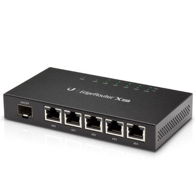 5 router metallico gigabit UBNT ER-X-SFP di SFP 880MHz 20W POE del porto